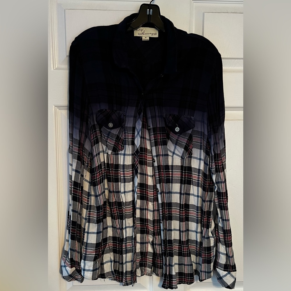 Vintage Havana size medium- ombré button down
